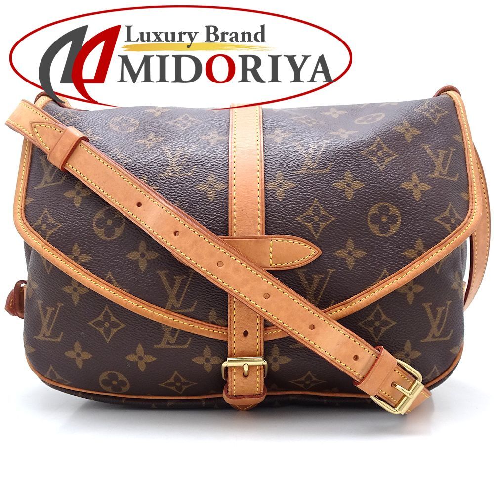 Louis Vuitton モノグラムライン ソミュール30 ショルダーバッグ Louis