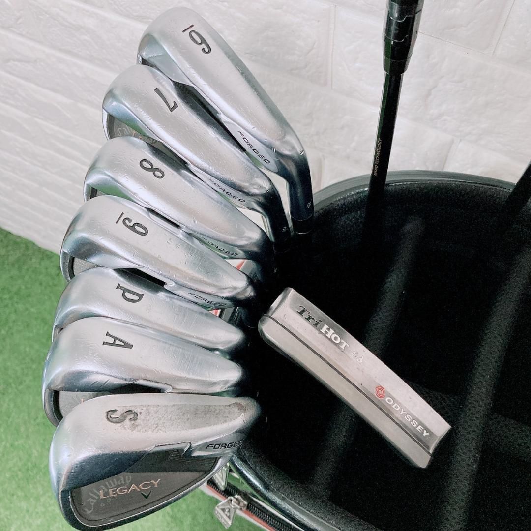 クラブのみ ゴルフクラブ メンズ セット キャロウェイ RAZR 11本 初心者 クラブのみ ゴルフクラブ メンズ セット キャロウェイ RAZR 11本