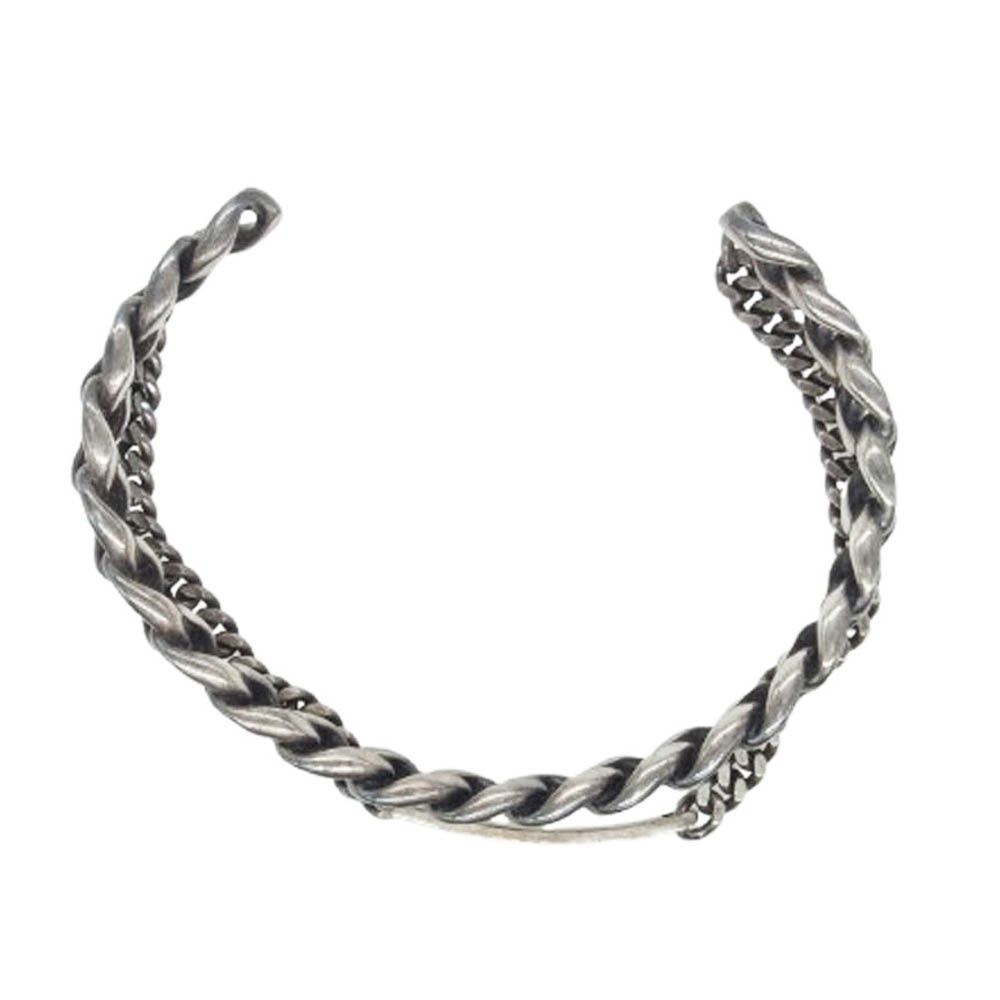 SAINT LAURENT サンローラン Gourmette Cuff グルメット カフ 2