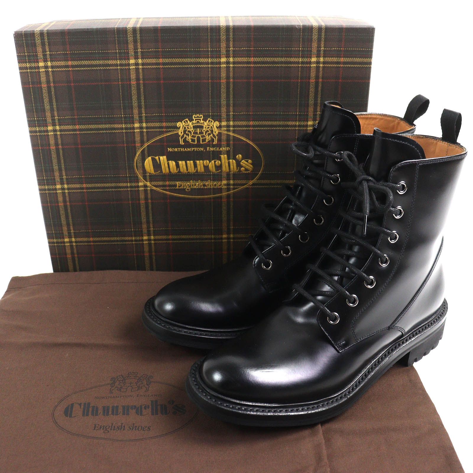 Church's ◆ Nanalahl レザー レースアップブーツ Church's（チャーチ）新品NANALAH LW レースアップ ブーツ◇35