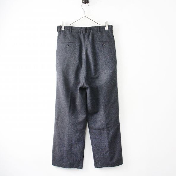 オーラリー AURALEE 2021SS イージーパンツ ブラック サイズ：3