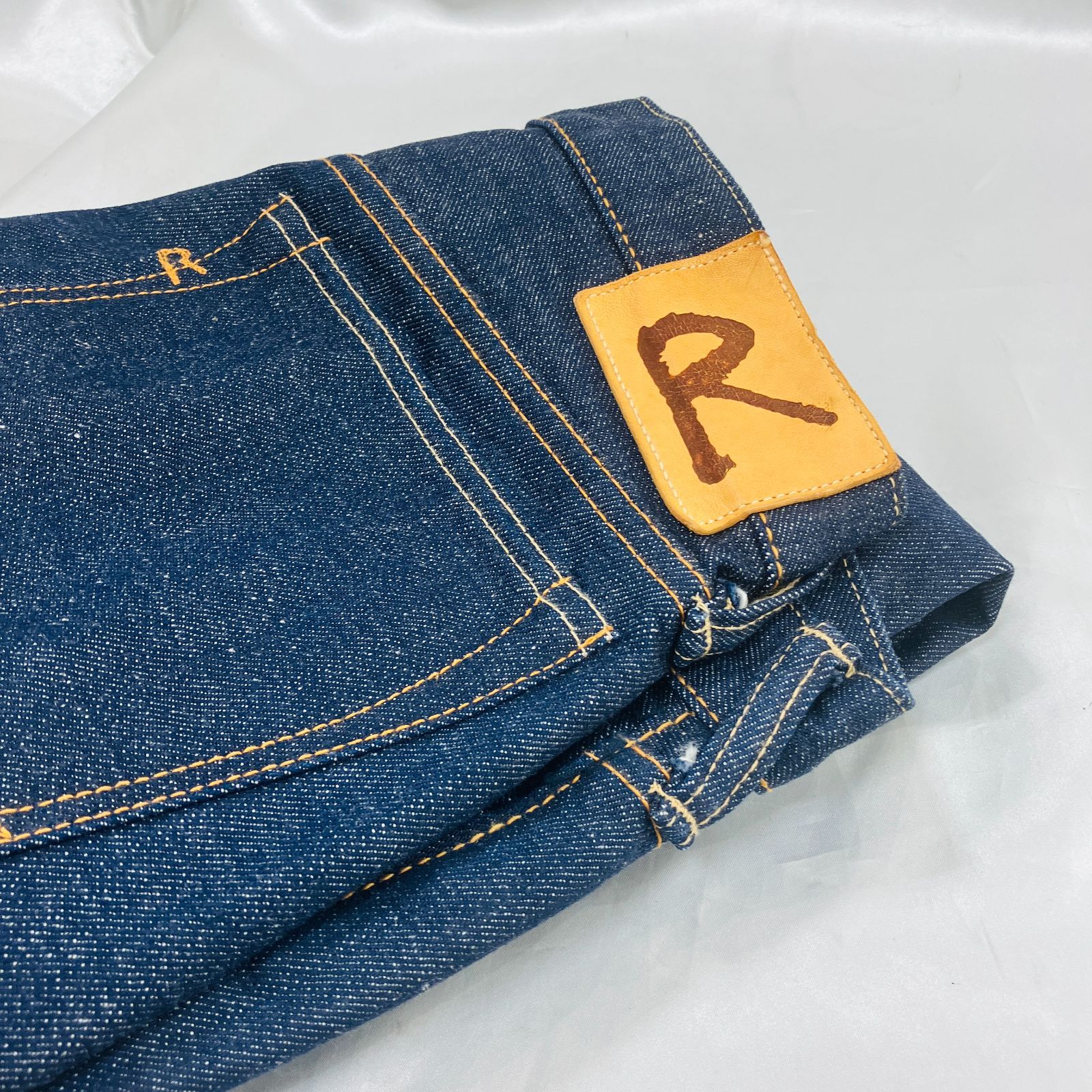 【未使用】45R 小さめ 27インチ デニム インディゴ レディース A【未使用】45R 小さめ デニム インディゴ レディース サイズ 27