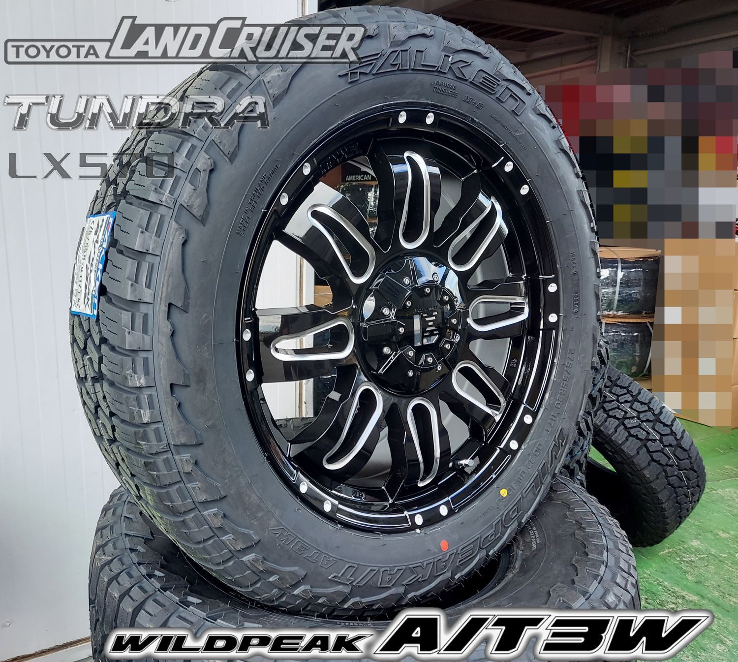 売り安い20x10J セコイア ランクル200 XF OFFROAD XF220 20インチマッドタイヤホイールセット YOKOHAMA GEOLANDAR X-AT 285/55R20 33x12.50R20 ラジアルタイヤ