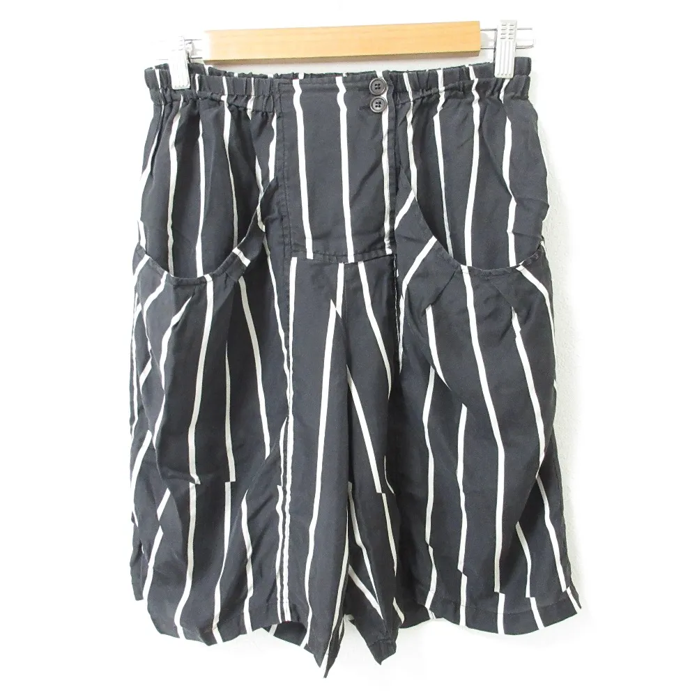 美品★ドリスヴァンノッテン ハーフパンツ ストライプ コレクションモデル 2025年最新】DRIES VAN NOTEN レディース ショートパンツ・ハーフ