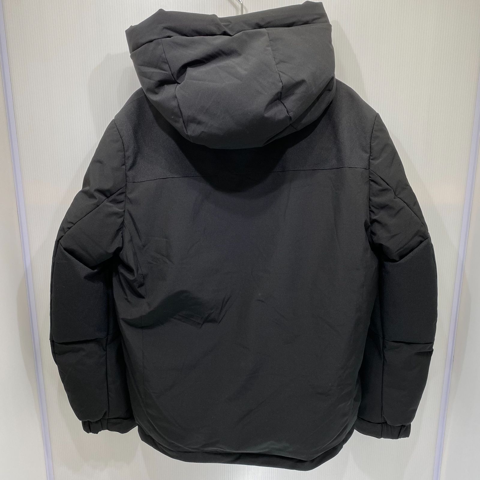 Suggestion ストレッチ中綿 フードジャケット 640211 M ブラック 