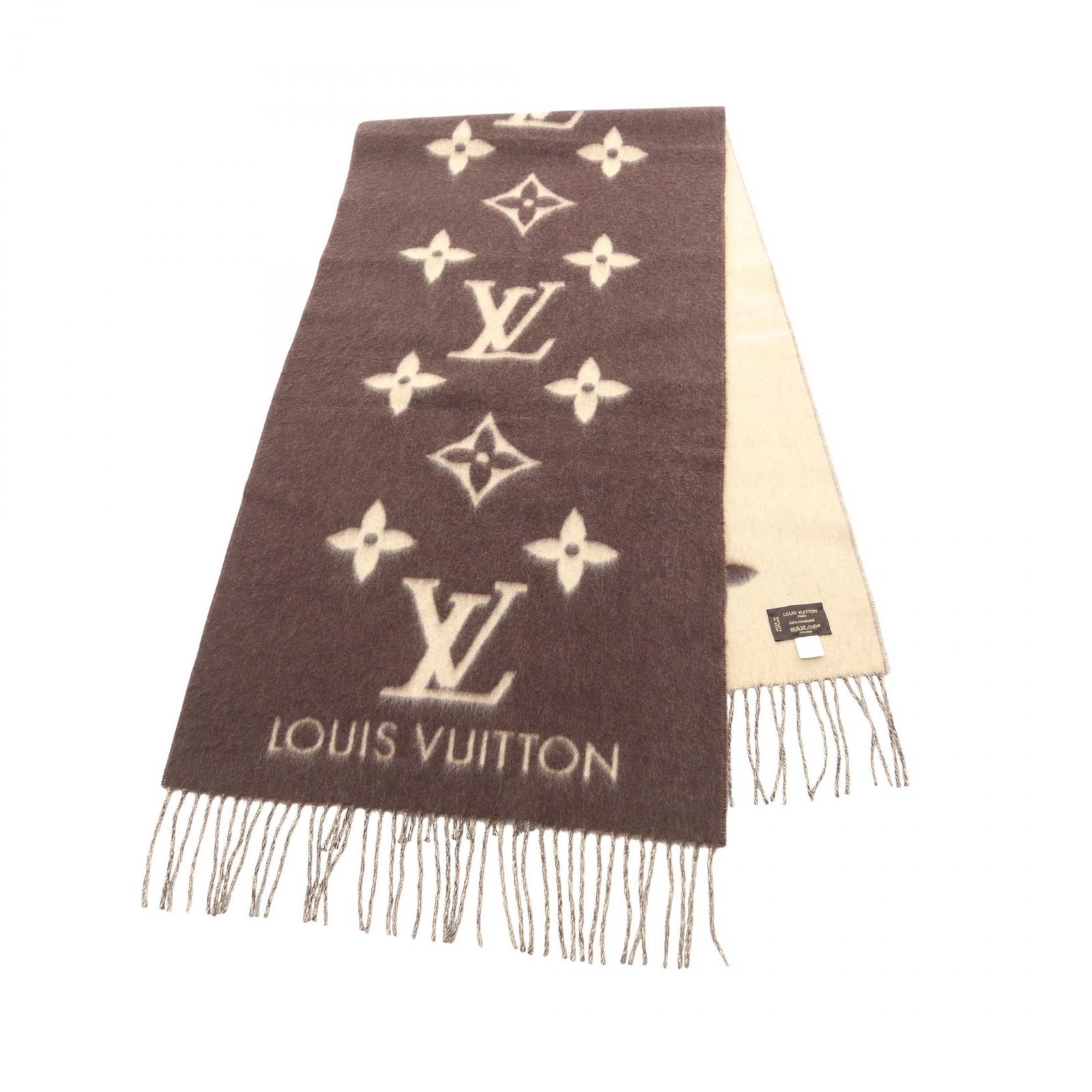 LOUIS VUITTON ルイ ヴィトン エシャルプ レイキャビック マロン マフラー