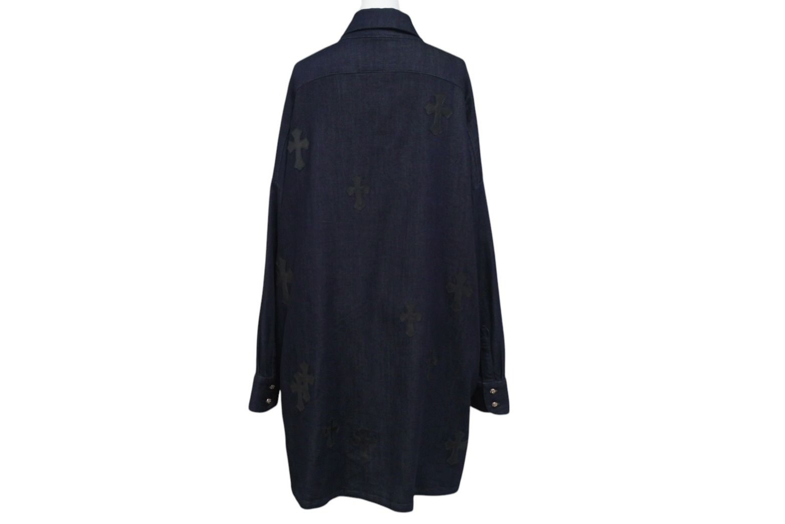 美品クロムハーツ MAHAL KITA クロスパッチ22枚 インディゴ Sサイズ