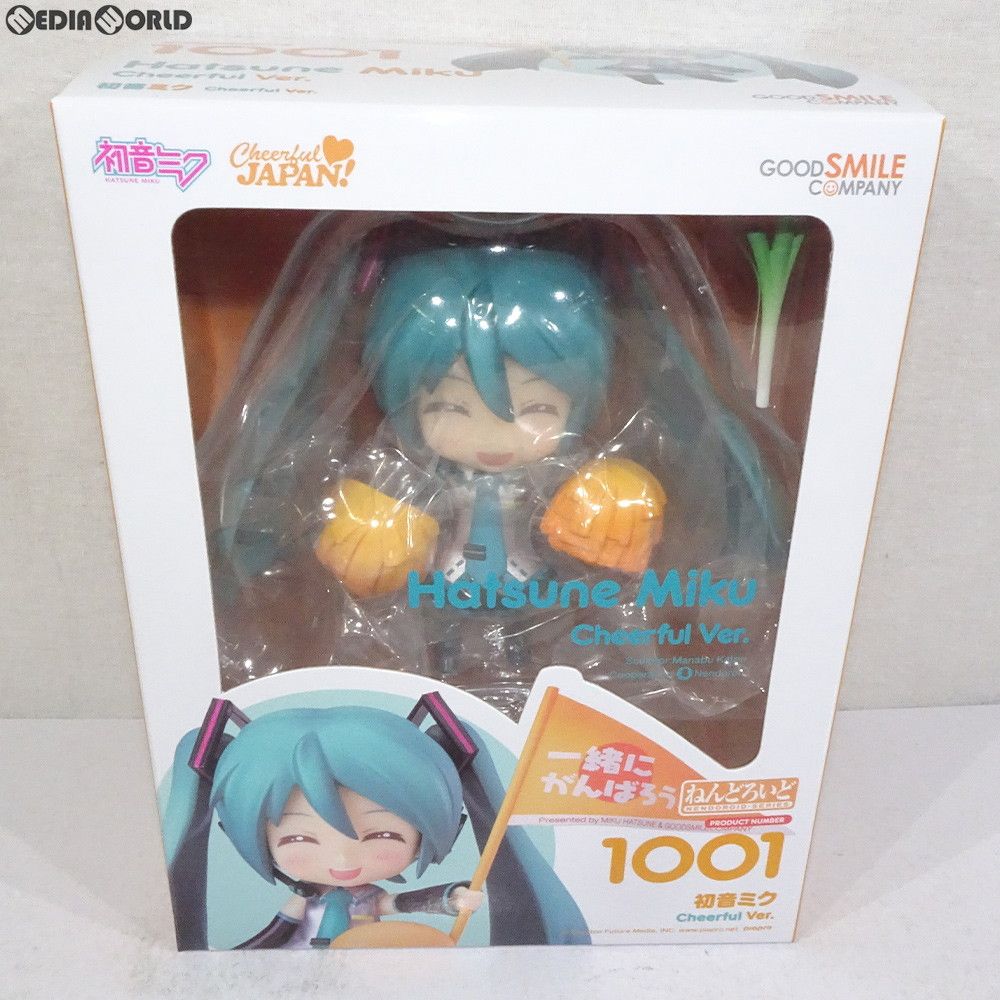GOOD SMILE COMPANY - ねんどろいど 1001 初音ミク Cheerful Ver. キャラクター・ボーカル・シリーズ01 初音ミク 完成品 可動フィギュア GOODSMILE ONLINE SHOP限定 グッドスマイルカンパニー ねんどろいど 1001 初音ミク Cheerful Ver. キャラクター