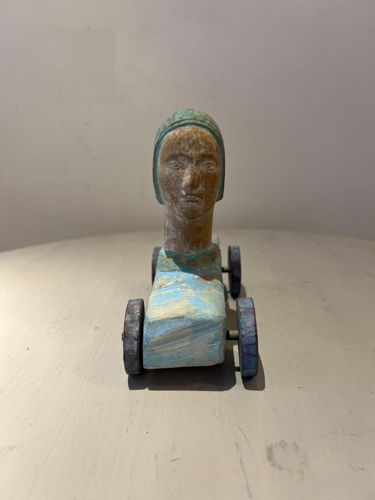 木彫クラシックカー作品