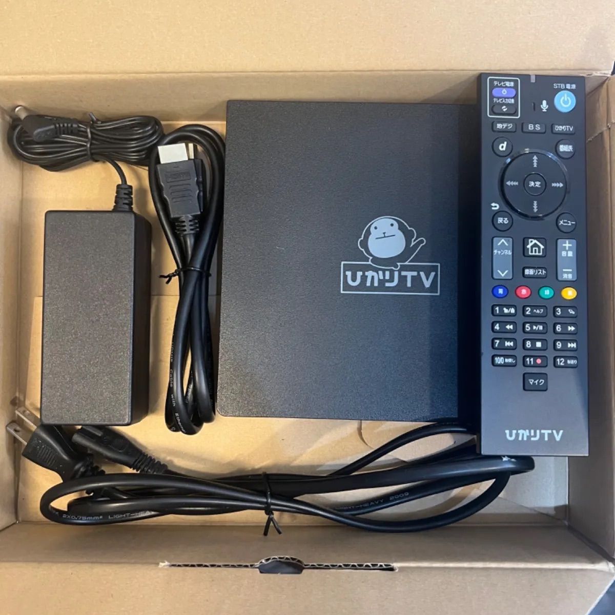 DJ24000035] ひかりTV チューナー smart tv ST-3400（4K対応）モデル ST-3400 nuro対応 - メルカリ