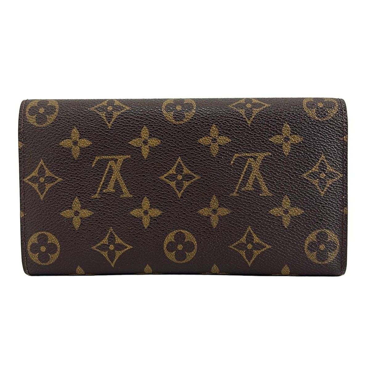 美品 ルイヴィトン モノグラム ポシェット ポルトモネ クレディ 795 LOUIS VUITTON(ルイヴィトン) 長財布 モノグラム ポシェット