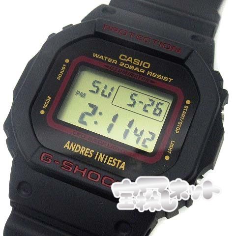 カシオ ジーショック CASIO G-SHOCK アンドレス イニエスタ シグネチャーモデル 腕時計 デジタル ウォッチ DW-5600AI-1JR  - メルカリ