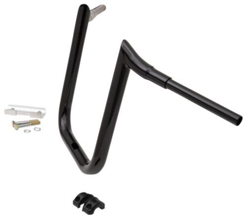 1-1 2インチ GRANDE PRIME エイプ ハンドルバー グロスブラック 14インチ 2015~24年FLTRモデル 但し 以降FLTRXSE 以降FLTRX STSEは除く