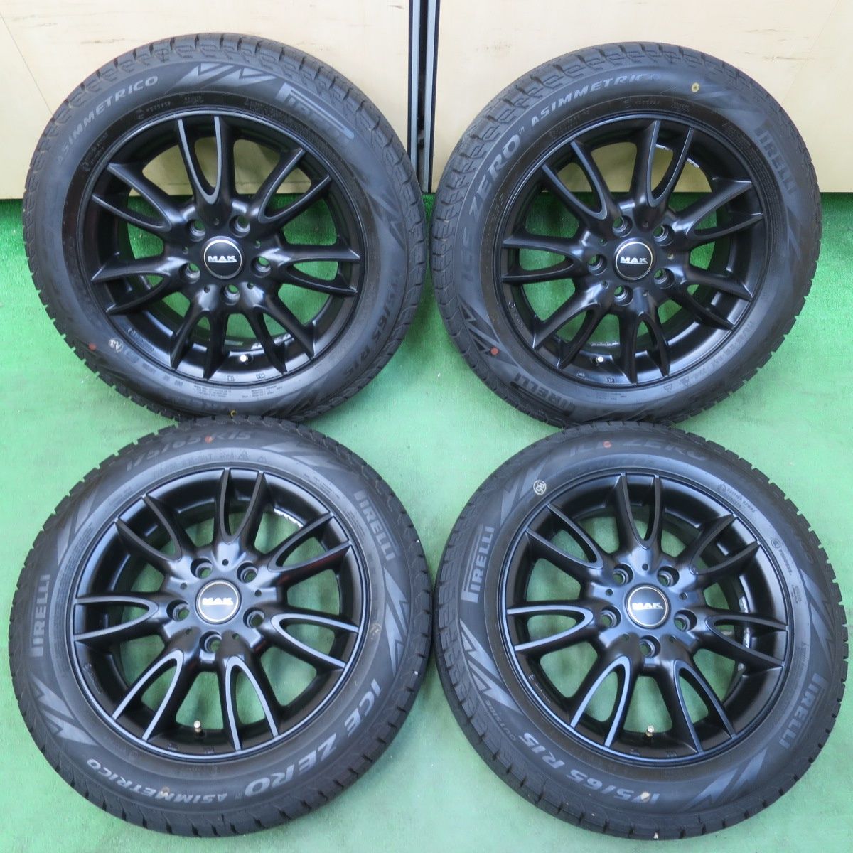 ③ タイヤ新品！ブリヂストン アイスパートナー VIOLENTO アルミホイール付きスタッドレスタイヤ 4本セット　175/65/15 アクア スタッドレスタイヤ ICEPARTNER2（アイスパートナー２） 商品説明