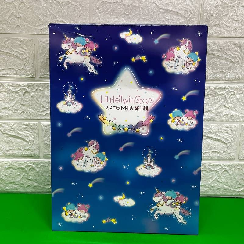 リトルツインスターズ キキ&ララ マスコット付き飾り棚 LITTLE TWIN