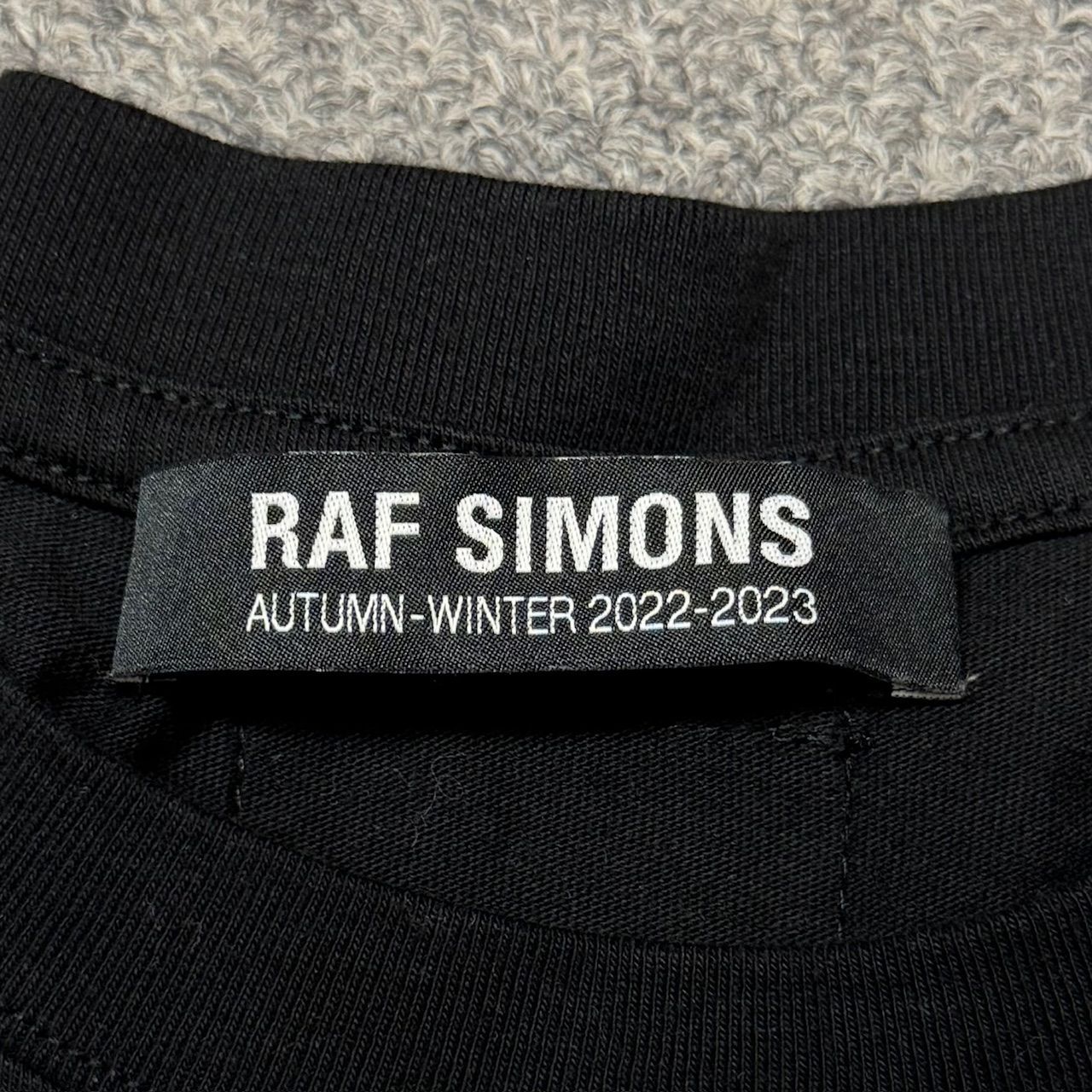 【RAF SIMONS】Tシャツ nails オーバーサイズ 22-23aw RAF SIMONS】Tシャツ nails オーバーサイズ 22-23aw (RAF SIMONS