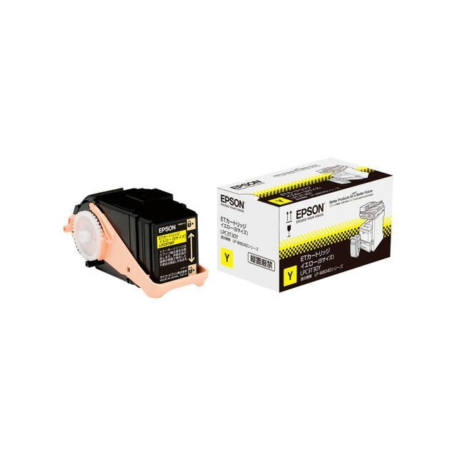 （まとめ買い）エプソン ETカートリッジ イエロー Sサイズ 2400ページ LPC3T30Y 【3個セット】