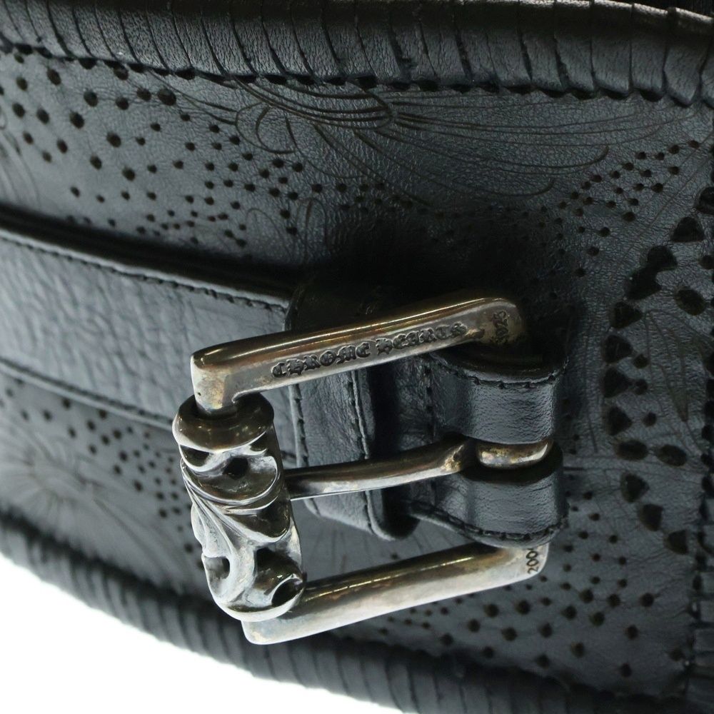 CHROME HEARTS (クロムハーツ) ローラーウエストベルト シルバー