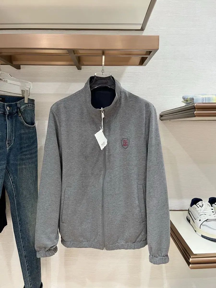 BRUNELLO CUCINELLI ブルネロクチネリ リバーシブル ウィンドブレーカー