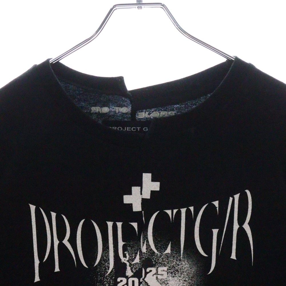 PROJECT G/R (プロジェクトジーアール) TIGHT FIT SPLIT T-SHIRT