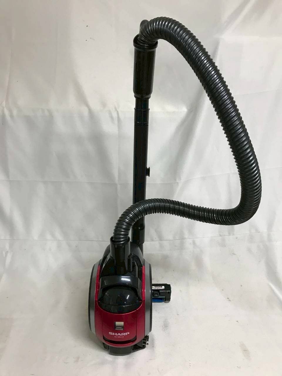 北見市発 シャープ SHARP シャープ床移動形電気掃除機 EC-MS310-P 2018年製 黒