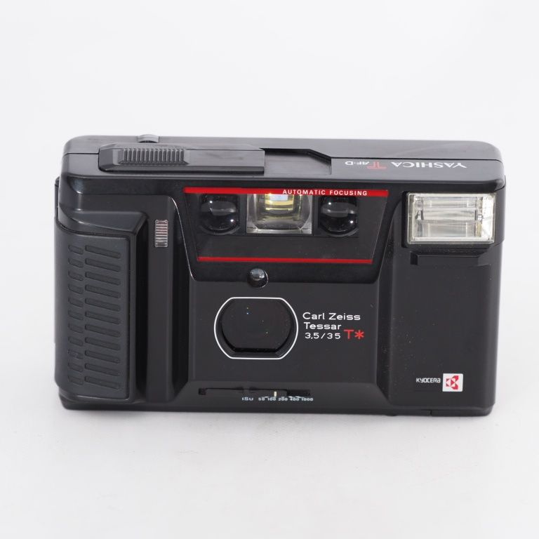 YASHICA ヤシカ T AF-D Carl Zeiss Tessar 35mm F3.5 T* ケース 取扱説明書付 Zeissレンズ