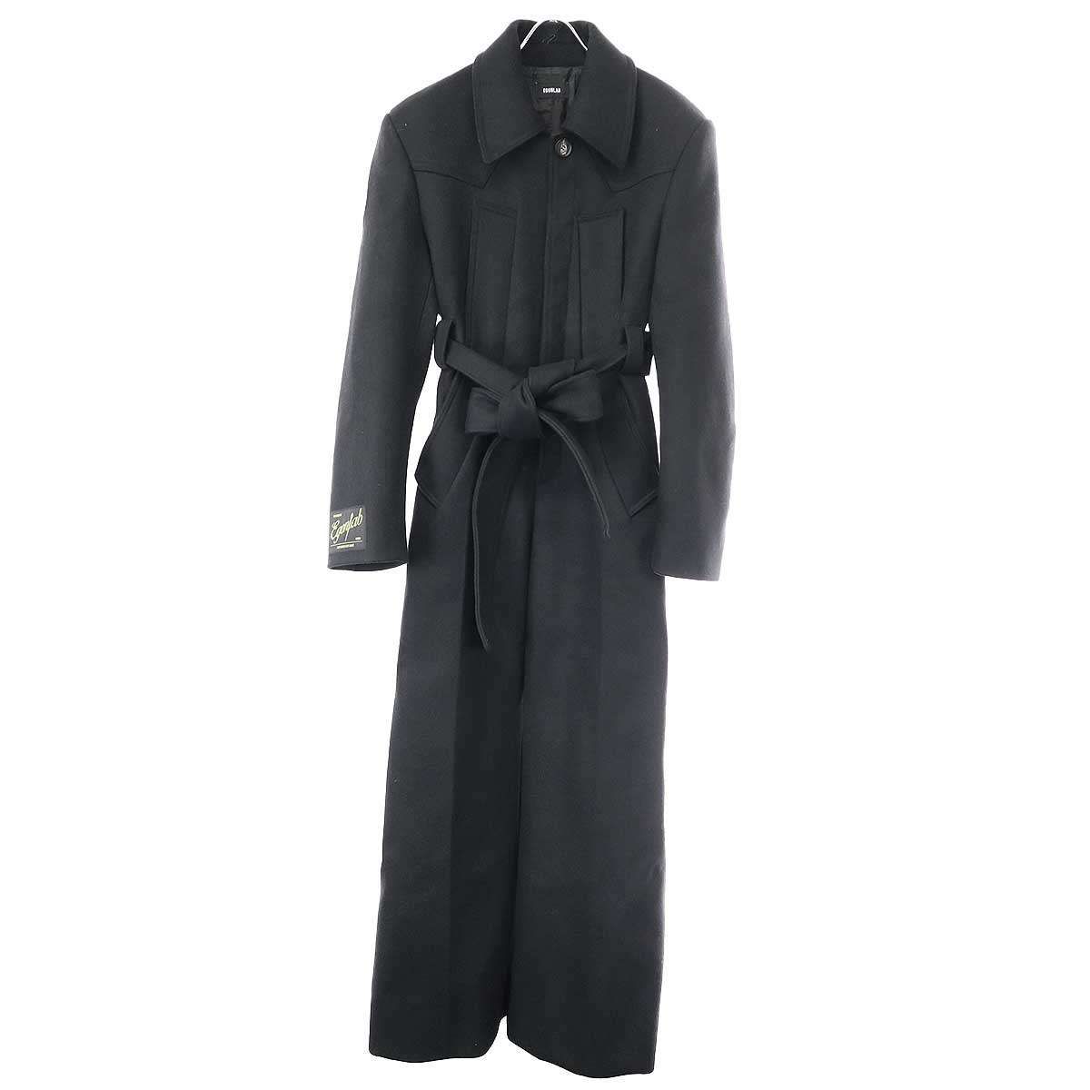 EGONLAB AW24TE001AOFF 関税送料込 EGONLAB エゴンラボ 24AW COMBI MANTEAU カシミヤウール