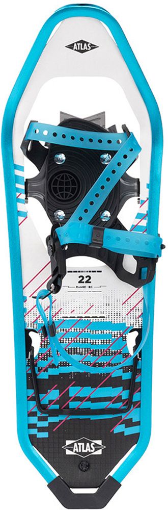 アトラス ATLAS アウトドア レンジ BC 22 スノーシュー 山岳用 バックカントリーツアー コンパクト クランポン 雪山 ヒールリフトバー 軽量 グリップ力  1831945 アトラス ATLAS アウトドア レンジ BC 22 スノーシュー 山岳用 バック