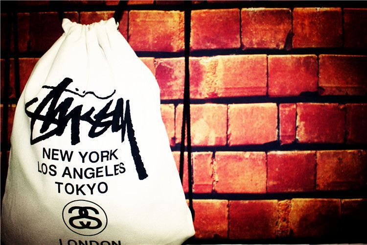 新品未使用 STUSSY ステューシー ナップサック リュック ブラック 男女兼用