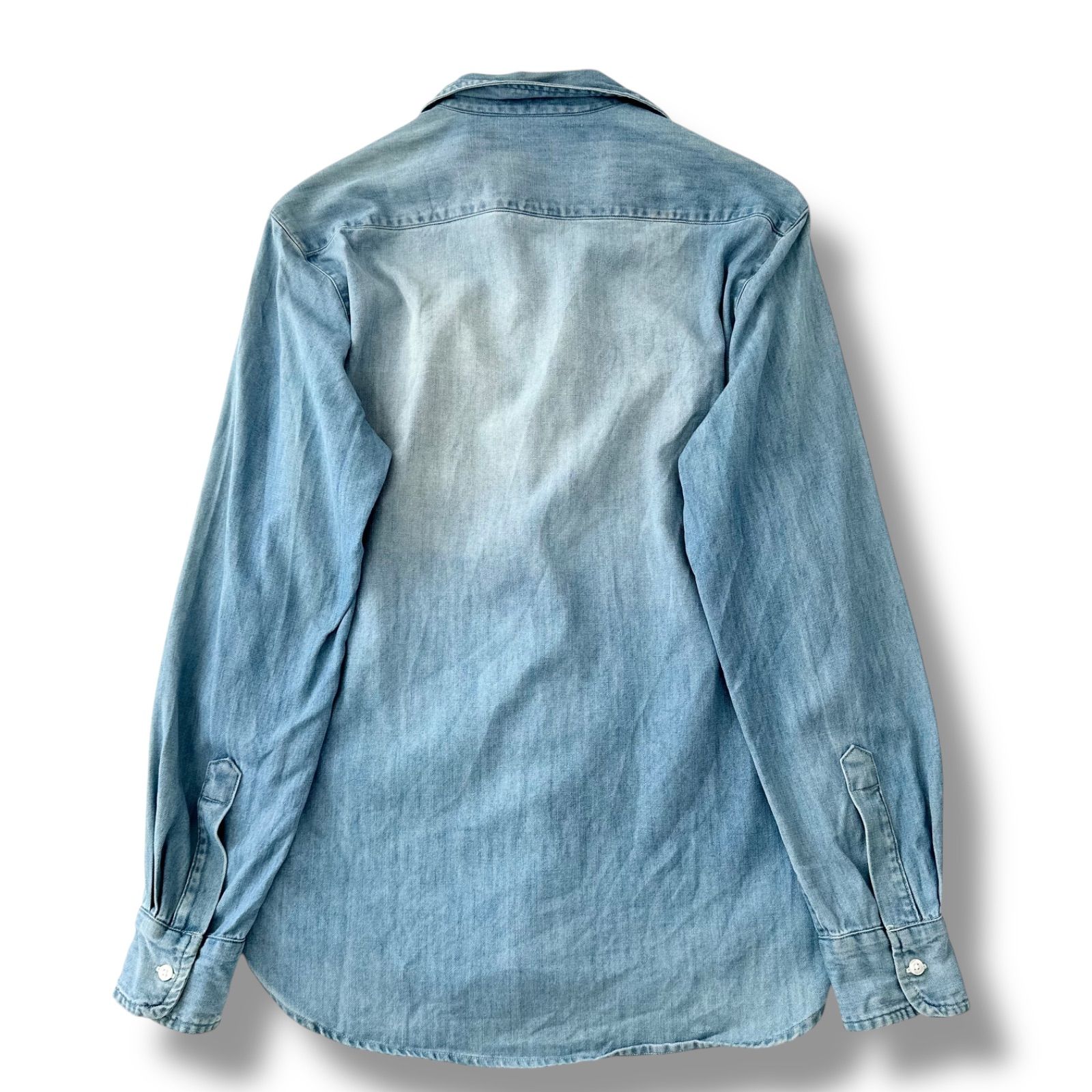 フランクアンドアイリーン EILEEN スキッパー デニムシャツ クラシック