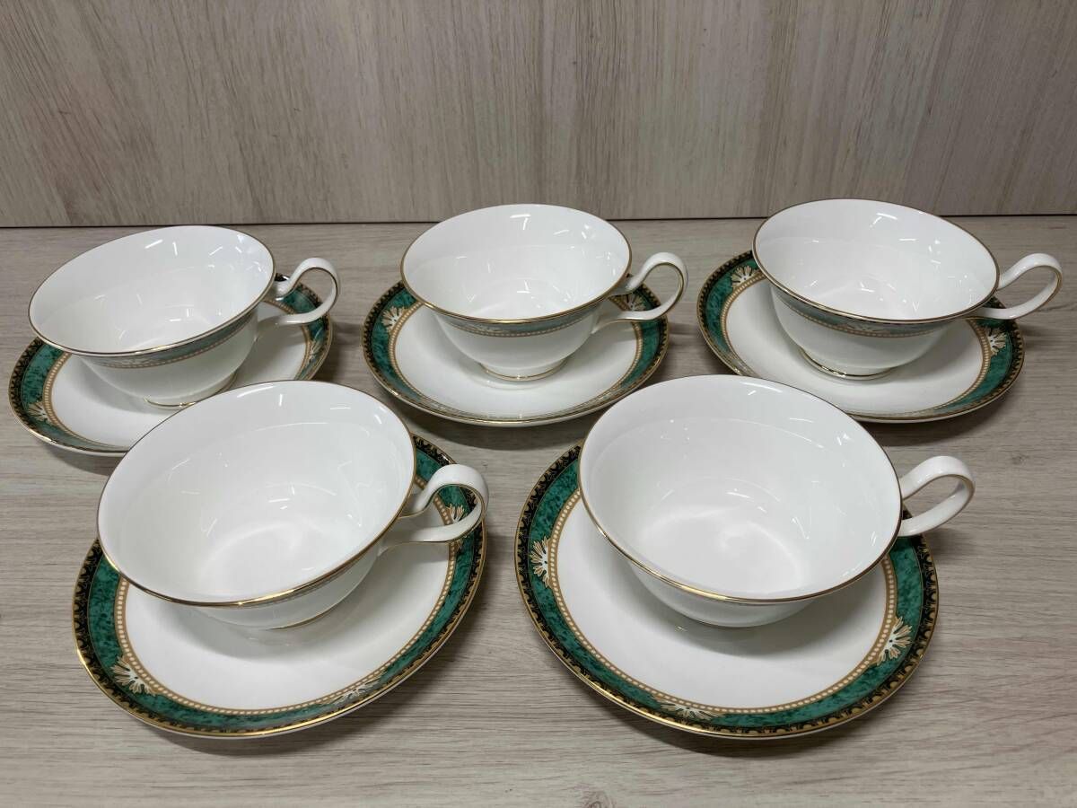 WEDGWOOD ウェッジウッド ランボーン カップ-ソーサー 5客