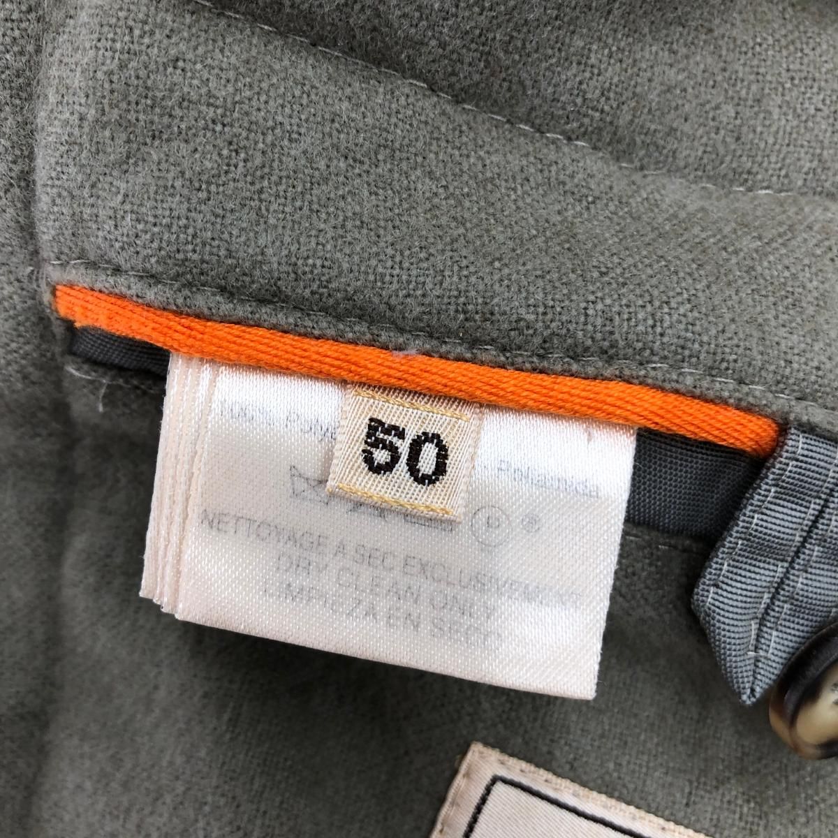 OLDENGLAND☆ダッフルコート 英国製 ウール カシミヤ チャコールグレー