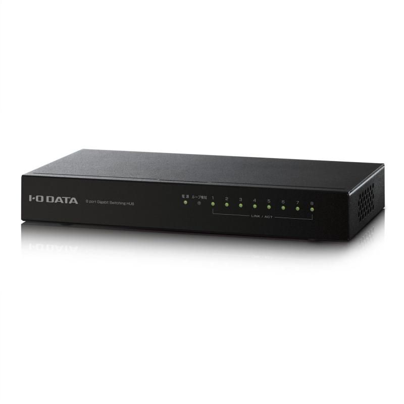 アイ オー データ機器 Gigabit対応8ポートスイッチングハブ ETG-ESH08NC
