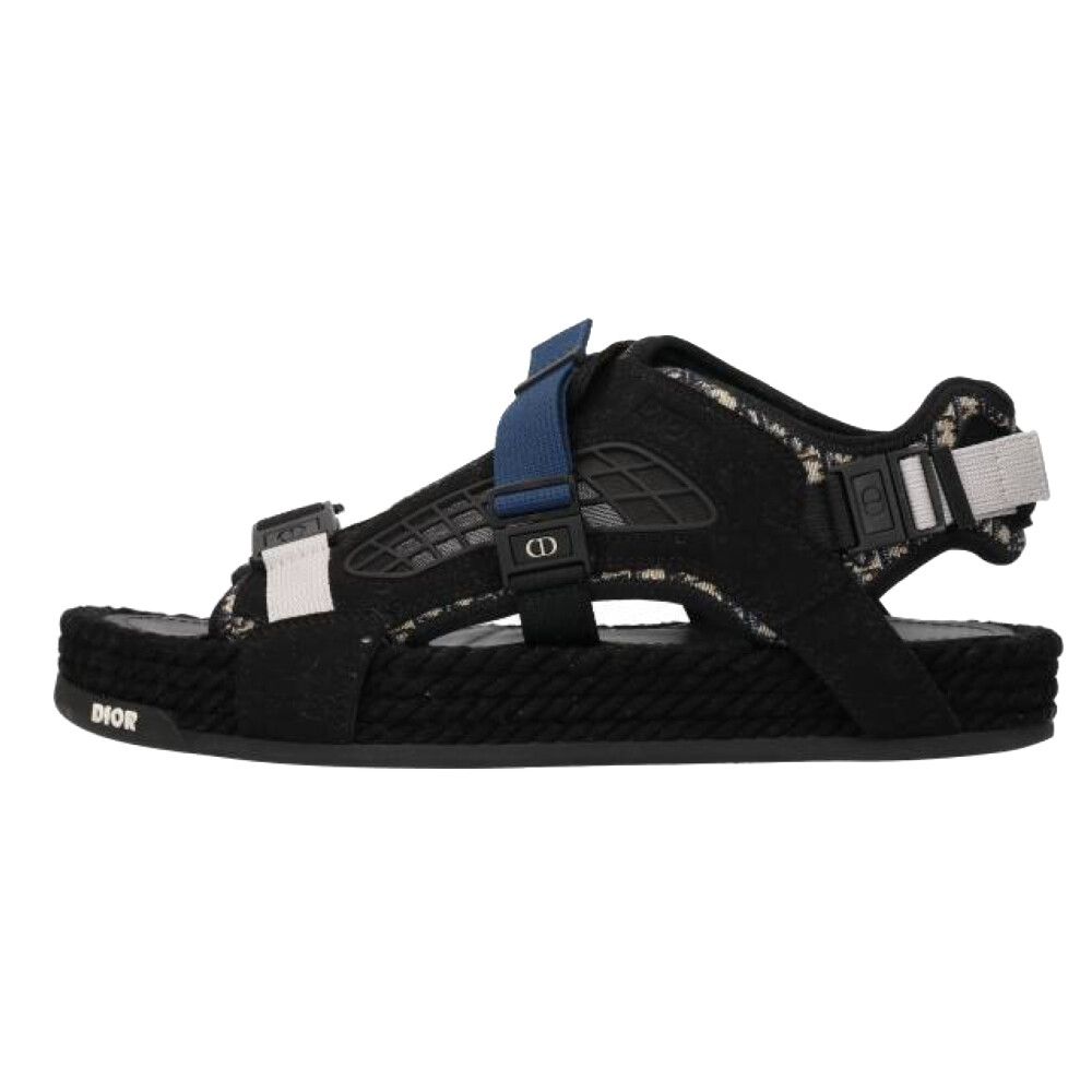 DIOR ディオール 21SS Atlas Sandal アトラス オブリーク サンダル ブラック 3SA094ZIY292センチワイズ