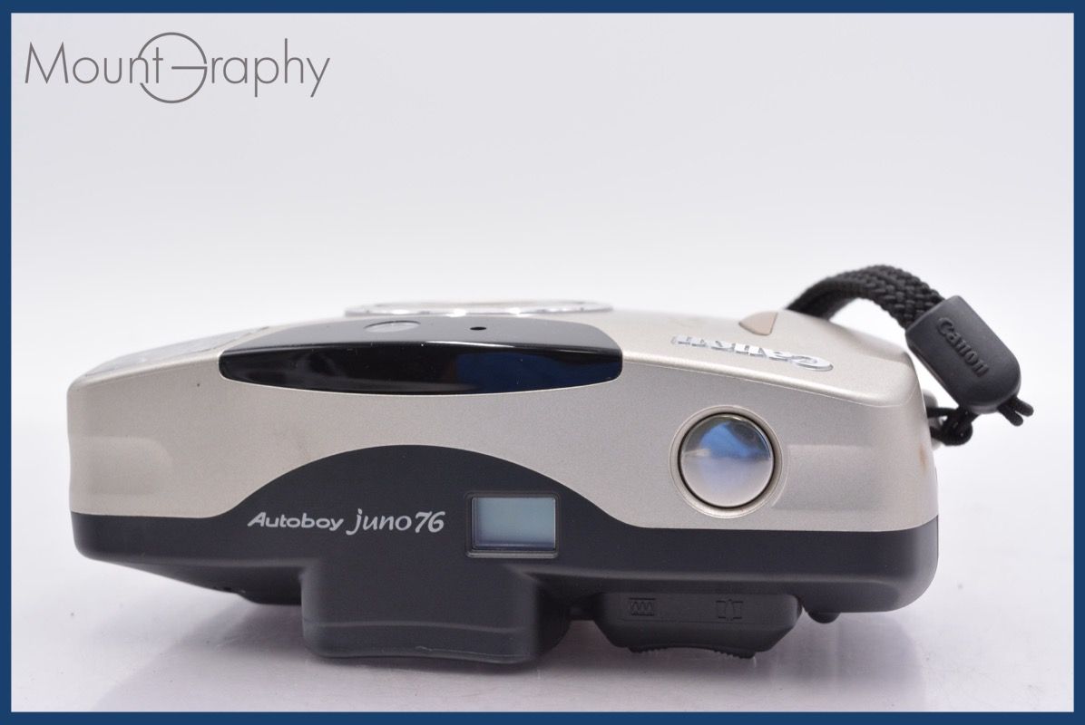  上 キヤノン Canon Autoboy juno 76 38-76mm 同梱可 mj5410 コンパクトカメラ(フィルム) フィルムカメラ
