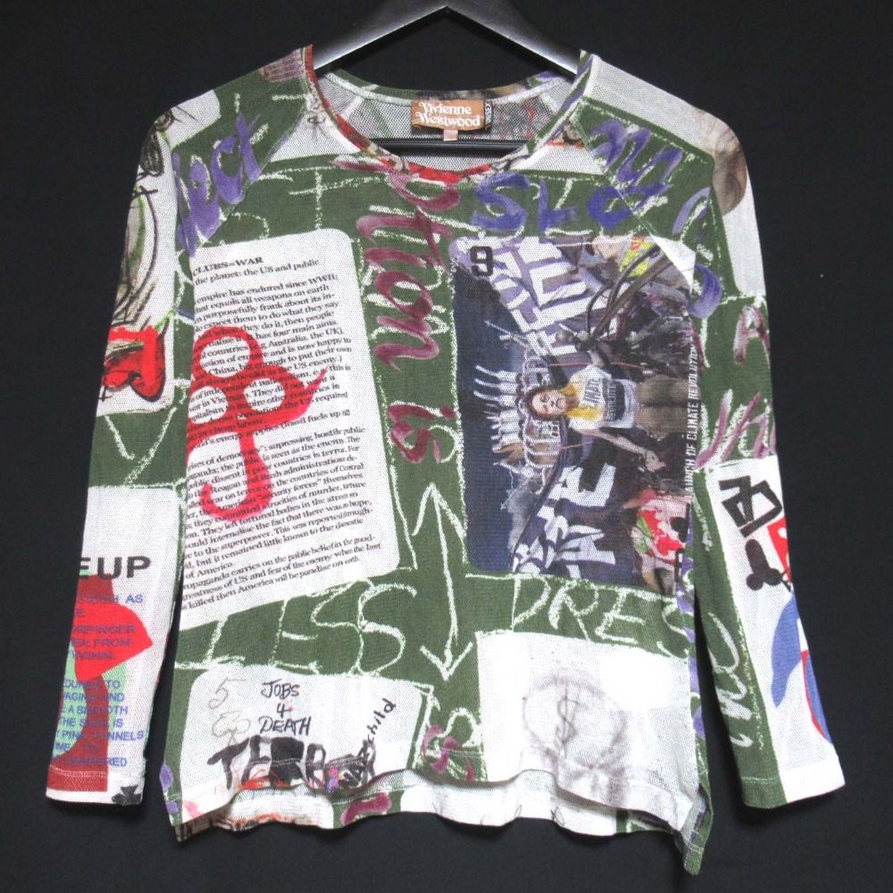 美品 Vivienne Westwood ヴィヴィアンウエストウッド 長袖 パワー  