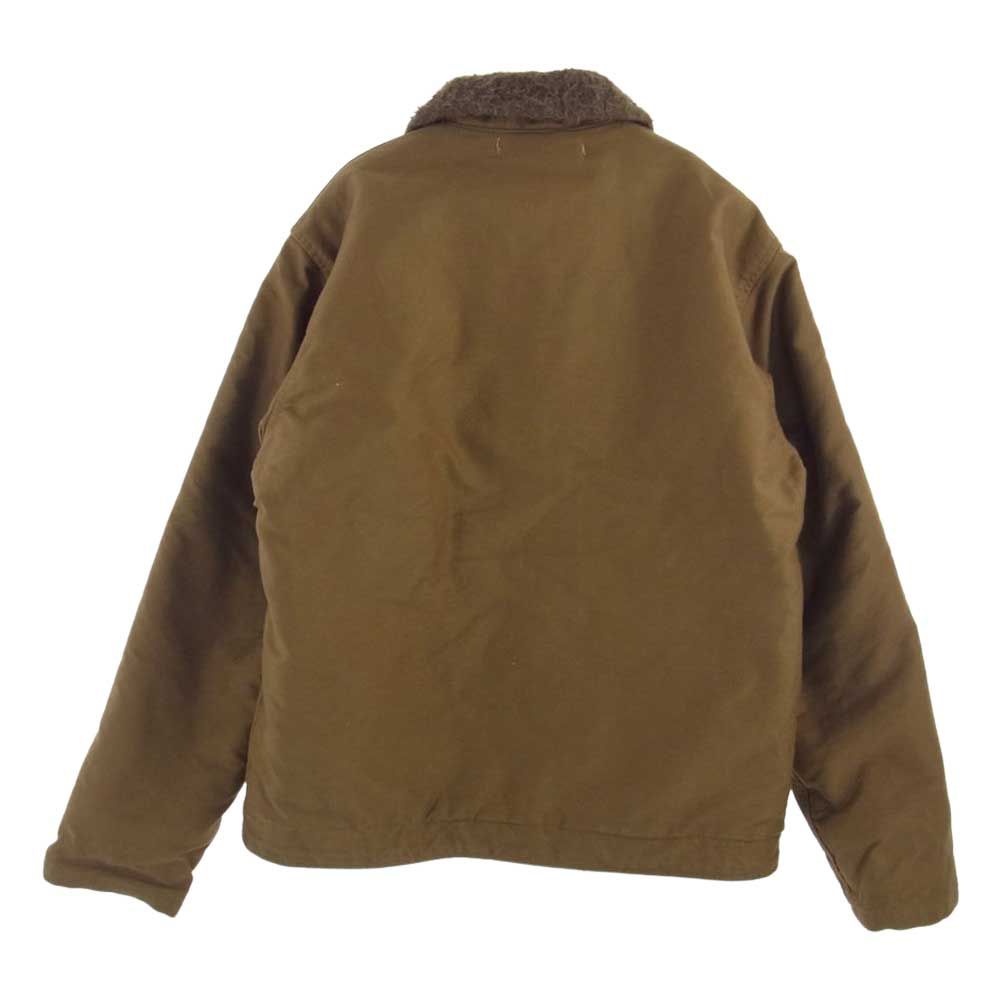 Buzz Rickson's バズリクソンズ ミリタリージャケット BR12032 Type N-1 Khaki デッキジャケット ミリタリー  ジャケット NAVY DEPARTMENT DEMOTEX-ED カーキ系 40【中古】 - メルカリ