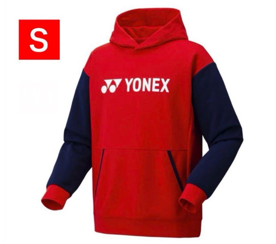 YONEX 25 ユニ パーカー カタログ未掲載 受注会 裏起毛 ヨネックス ウエア Ｓサイズ