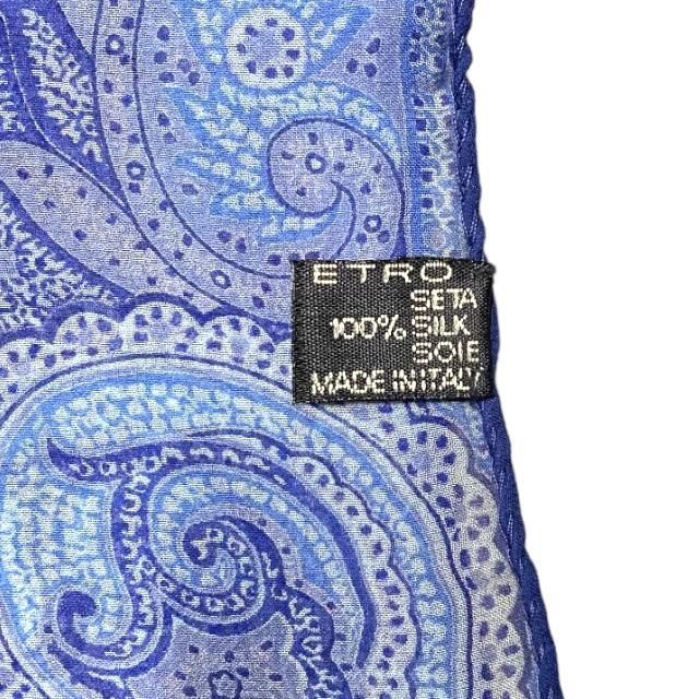 ETRO エトロ スカーフ ストール ショール 小物 総柄 ペイズリー柄