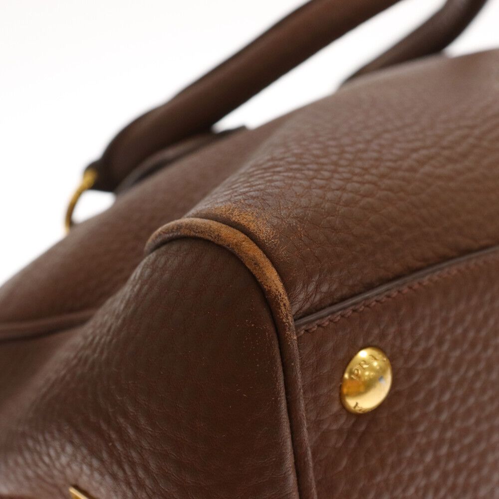PRADA (プラダ) 2WAY ハンドバッグ ショルダーレザーバッグ レディース  