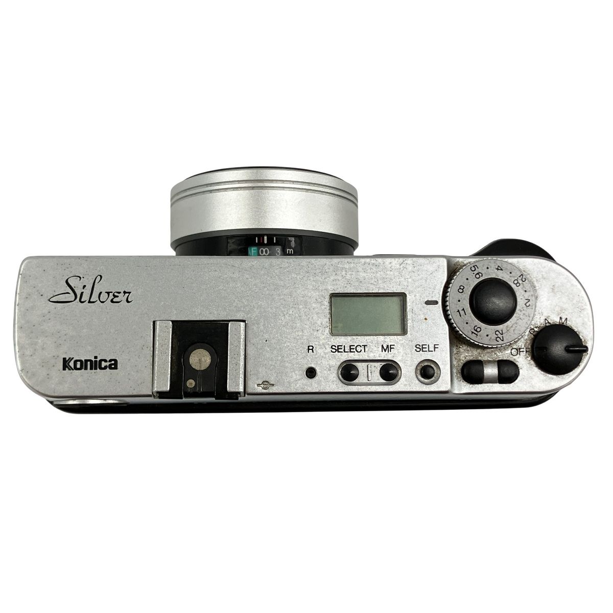 Konica HEXAR カメラ　ジャンク品 Konica コニカ HEXAR ヘキサー silver シルバー 35mm F2.0