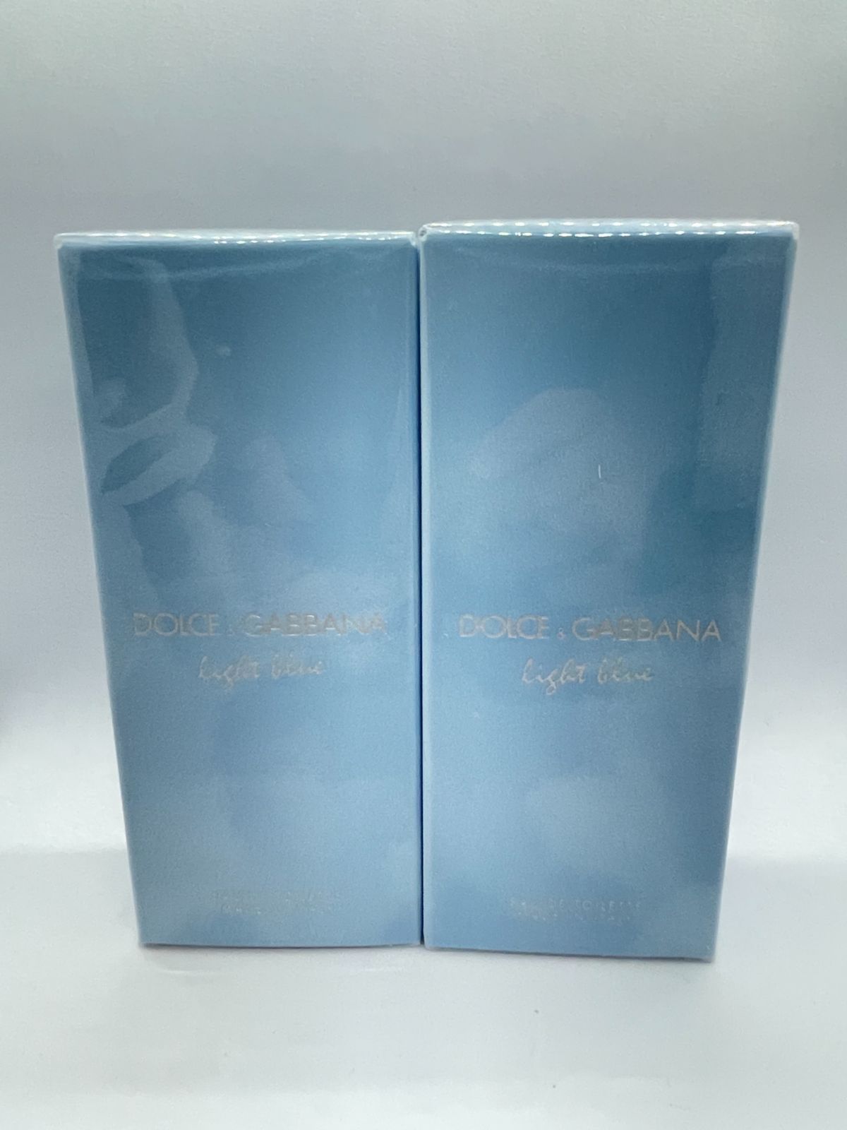【未開封】ドルチェ＆ガッバーナ ライトブルーSP100ml ２本 シュリンク付未開封】ドルチェ＆ガッバーナ ライトブルー EDT SP100ml