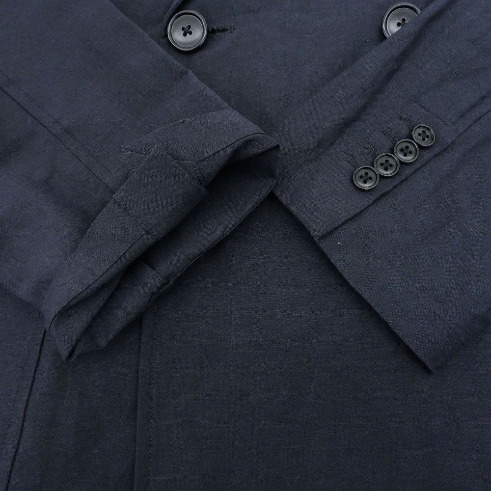 超美品 エルメス HERMES ダブルブレスト テーラード ジャケット L-XL