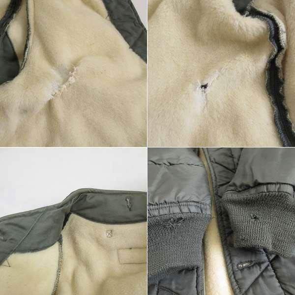 50s 黒タグ 実物 米軍 USAF ウール パイル ライナー ジャケット 人気