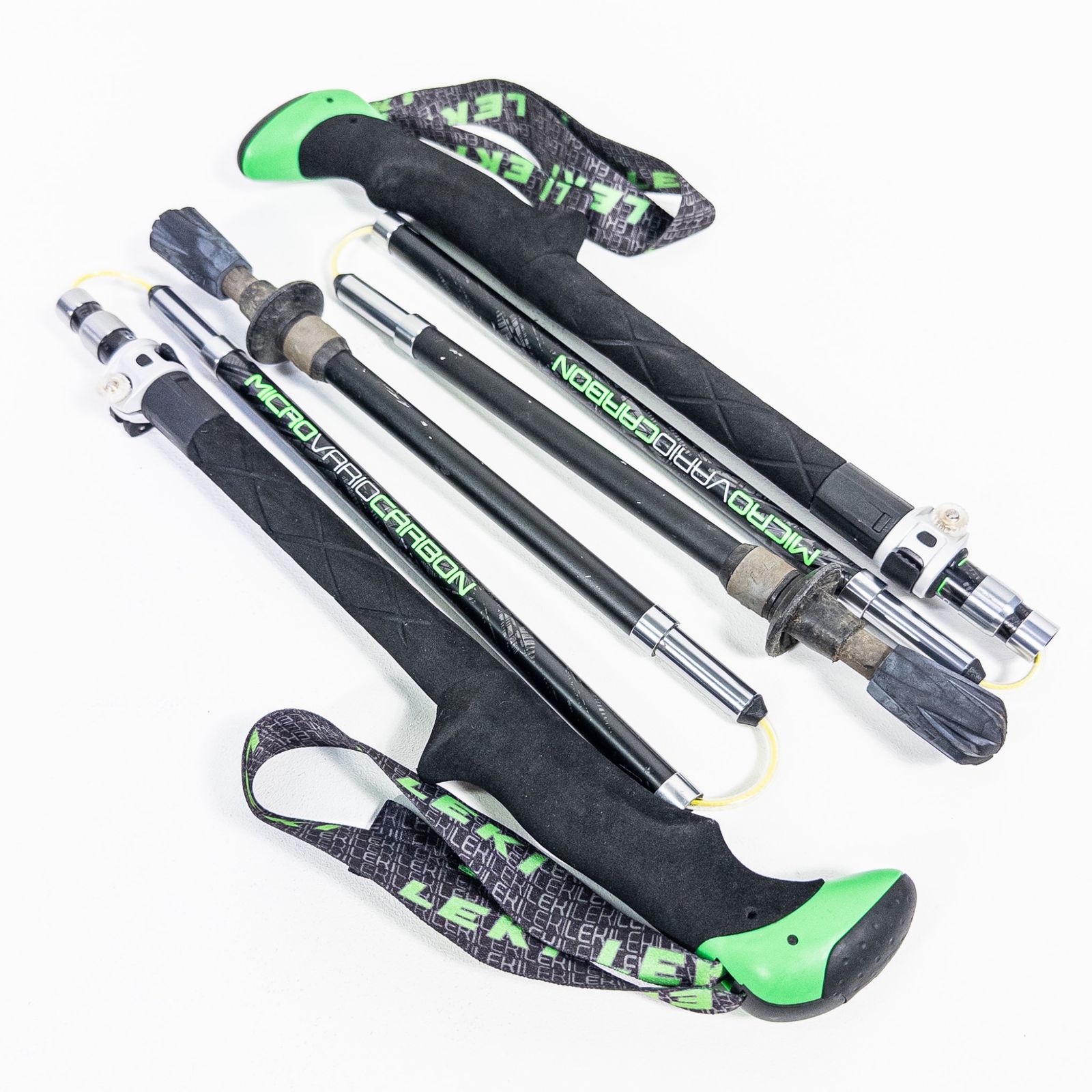 110-130cm ブラック系】 Leki ( レキ ) マイクロバリオカーボン