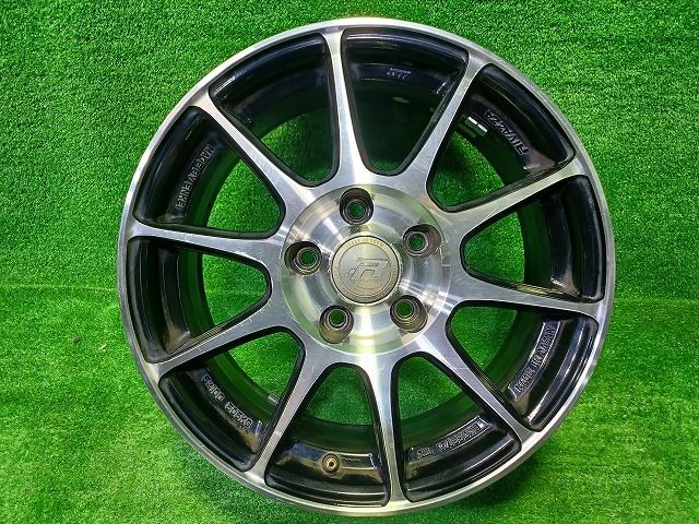 【新年大処分特価】 RIVAZZA ﾃﾞﾘｶD5 ホイール アルミ ブラックポリッシュ 16インチ 6.5J 5穴 4本 114.3