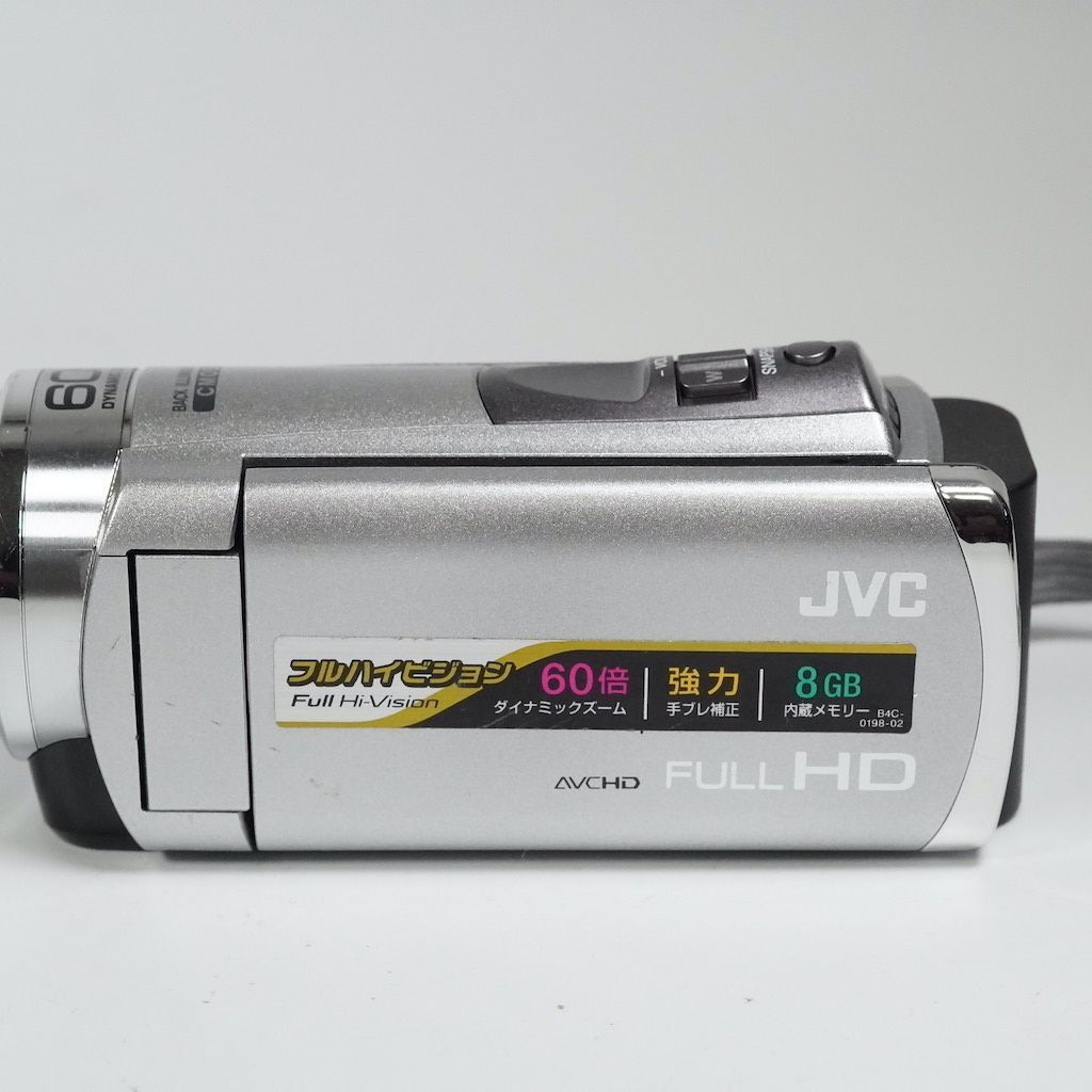 JVC Victor Everio GZ-E380-S シルバー 動作OK 1週間保証 /9995