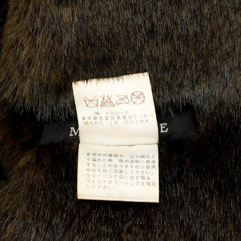 中古】メンズメルローズ MEN'S MELROSE フェイクムートン コート