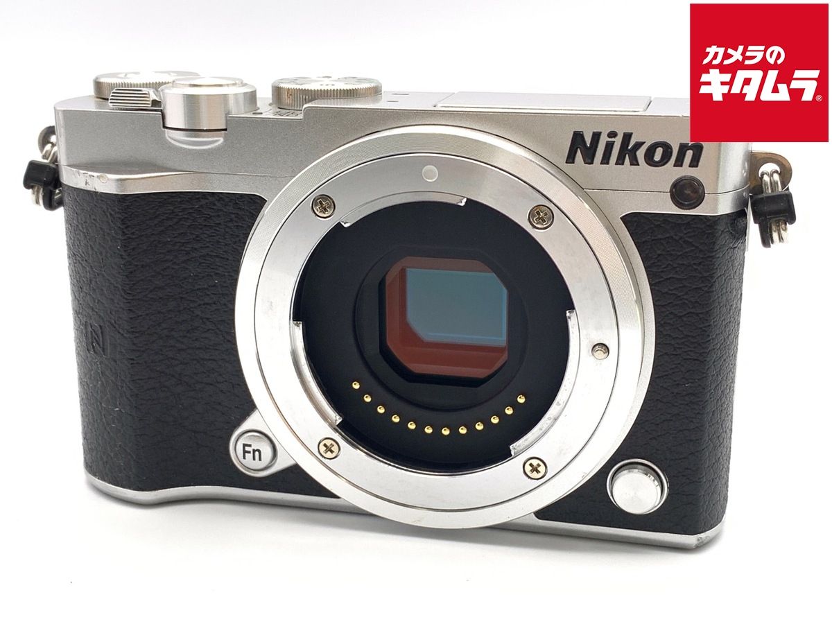 並品 ニコン Nikon1 J5 ボディ シルバー