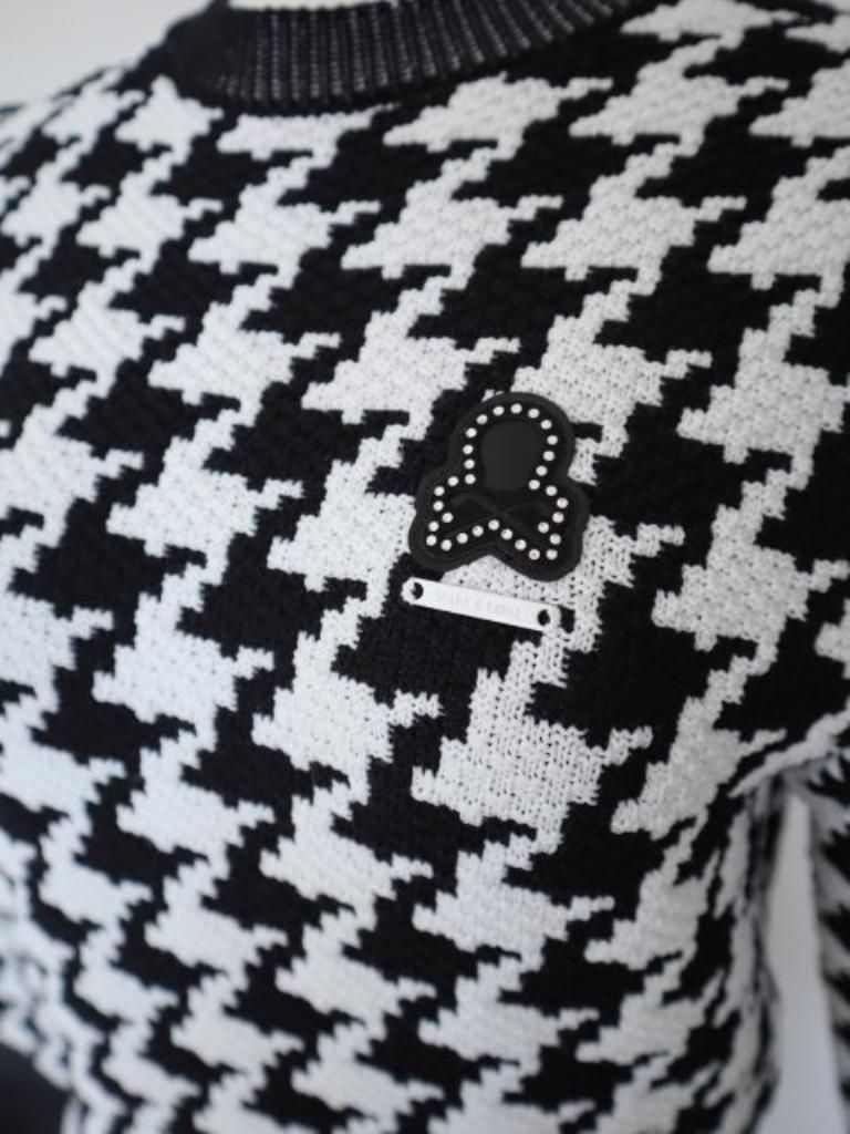 MARK＆LONA マークアンドロナ Ever Dogtooth Shorty Sweater